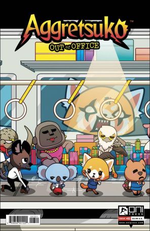 Aggretsuko: Out of Office 3B published by Oni with cover art by Philip Murphy
