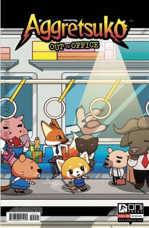 Aggretsuko: Out of Office 4B published by Oni with cover art by Philip Murphy