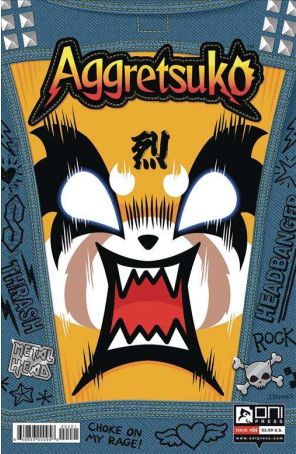 Aggretsuko 4B published by Oni with cover art by Jeff Parker