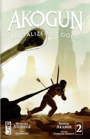 Akogun: Brutalizer of Gods 2A published by Oni with cover art by Dotun Akande