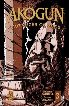 Akogun: Brutalizer of Gods 3D published by Oni with cover art by Ajit Jothikaumar