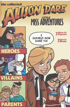 Alison Dare, Little Miss Adventures TPB 1 published by Oni with cover art by Jason Bone