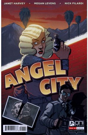 Angel City 1 published by Oni with cover art by Megan Levens