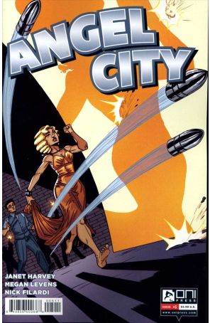 Angel City 5 published by Oni with cover art by Megan Levens