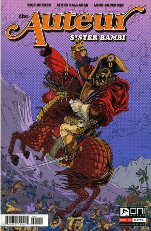 Auteur: Sister Bambi 2 published by Oni with cover art by Jim Callahan