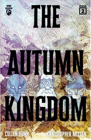 The Autumn Kingdom 2A published by Oni with cover art by Christopher Mitten