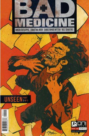 Bad Medicine 2 published by Oni with cover art by Christopher Mitten