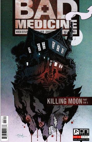 Bad Medicine 3 published by Oni with cover art by Christopher Mitten