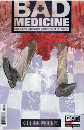 Bad Medicine 4 published by Oni with cover art by Christopher Mitten