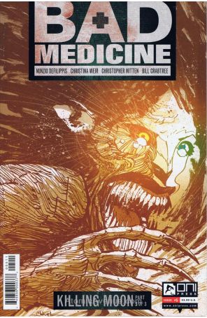 Bad Medicine 5 published by Oni with cover art by Christopher Mitten