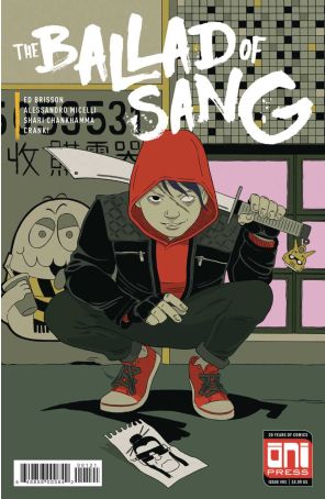 The Ballad of Sang 1B published by Oni with cover art by Marley Zarcone