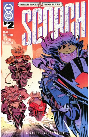 Biker Mice From Mars: Scorch 2A published by Oni with cover art by Tango