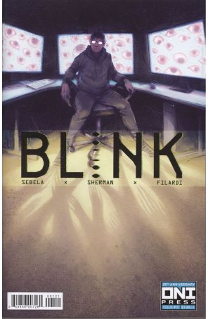 Blink (Oni) 1B published by Oni with cover art by Trevor Henderson