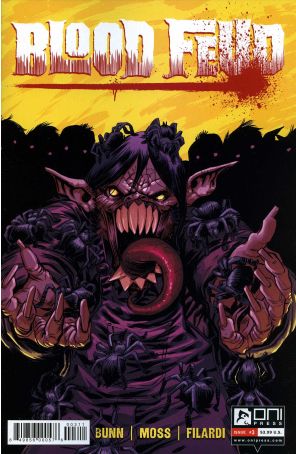 Blood Feud 3 published by Oni with cover art by Drew Moss