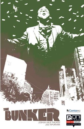 Bunker (Oni) 1A published by Oni with cover art by Andrea Sorrentino