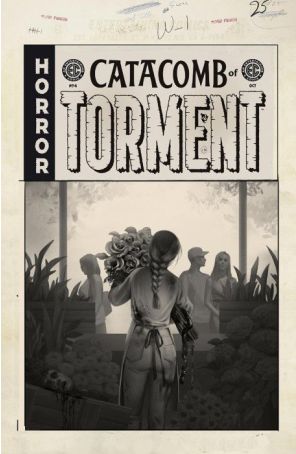 Catacomb of Torment 4D published by Oni with cover art by Reiko Murakami