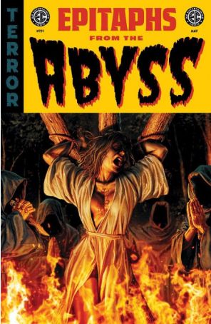 Epitaphs From the Abyss 11A published by Oni with cover art by Lee Bermejo