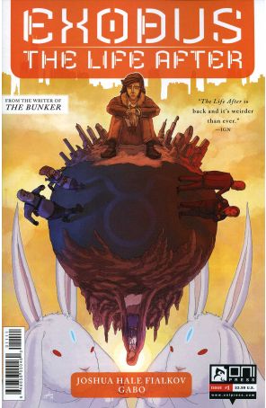 Exodus Life After 1 published by Oni with cover art by Gabo