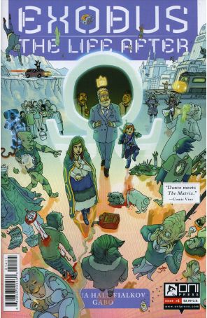Exodus Life After 4 published by Oni with cover art by Gabo