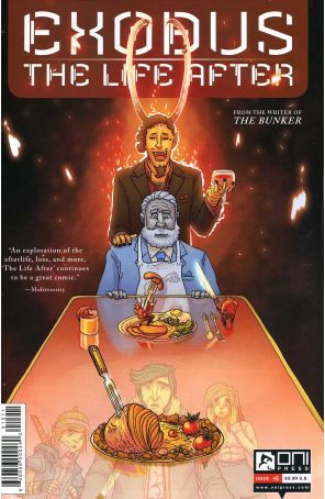 Exodus Life After 5 published by Oni with cover art by Gabo