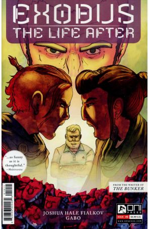 Exodus Life After 9 published by Oni with cover art by Gabo