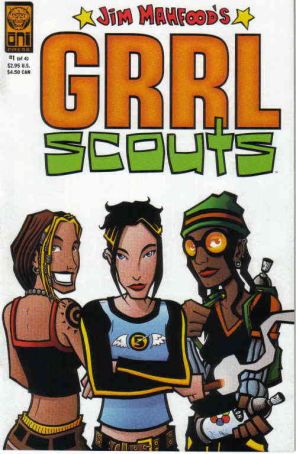 Grrl Scouts (Jim Mahfood's) 1 published by Oni