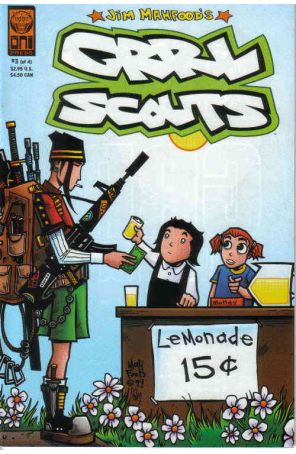 Grrl Scouts (Jim Mahfood's) 3 published by Oni