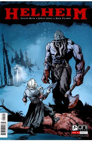 Helheim 1 (2nd) published by Oni with cover art by Joëlle Jones