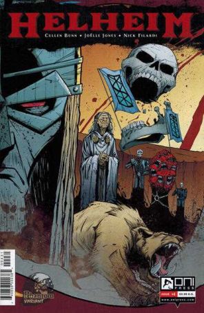 Helheim 4A published by Oni with cover art by Joëlle Jones