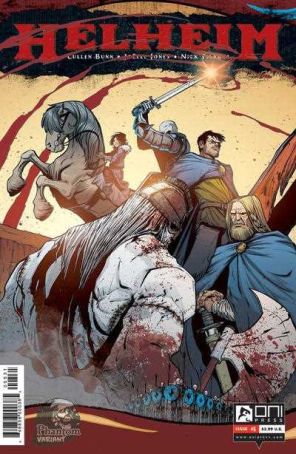 Helheim 5 (Phantom variant) published by Oni with cover art by Joëlle Jones