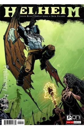 Helheim 5 published by Oni with cover art by Joëlle Jones