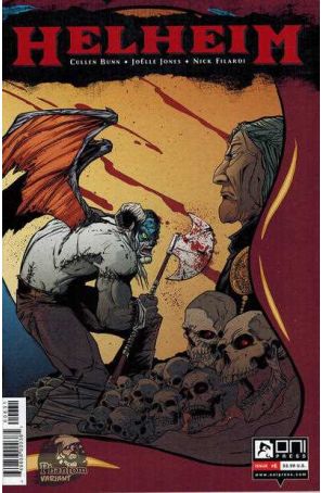Helheim 6A published by Oni with cover art by Joëlle Jones