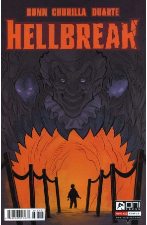Hellbreak 10 published by Oni with cover art by Brian Churilla