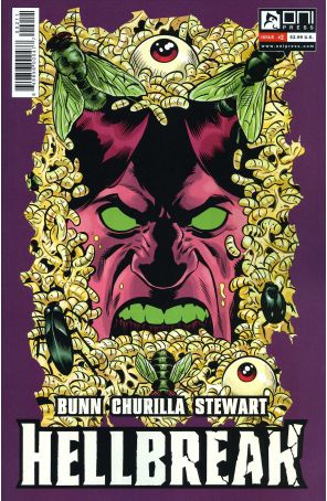 Hellbreak 2 published by Oni with cover art by Brian Churilla
