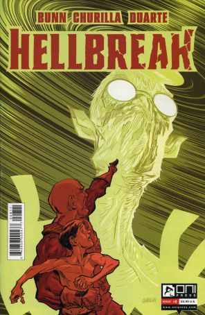 Hellbreak 8 published by Oni with cover art by Brian Churilla