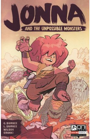Jonna and the Unpossible Monsters 1H published by Oni with cover art by Chris Samnee