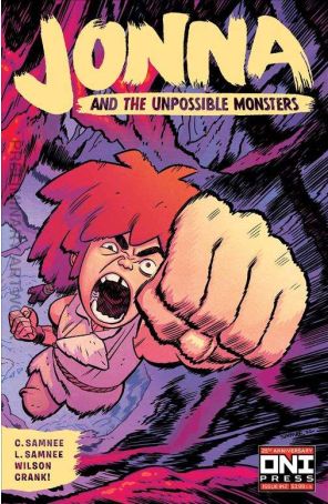 Jonna and the Unpossible Monsters 12A published by Oni with cover art by Chris Samnee
