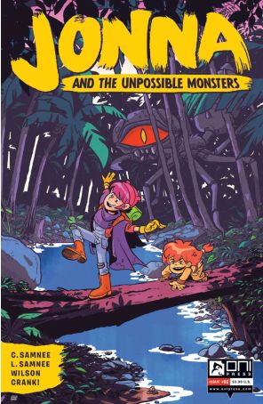 Jonna and the Unpossible Monsters 5B published by Oni with cover art by Zander Cannon