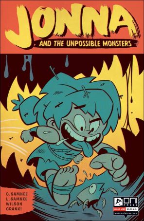 Jonna and the Unpossible Monsters 6B published by Oni with cover art by Jay Stephens