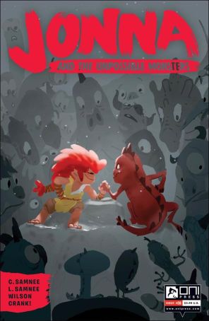 Jonna and the Unpossible Monsters 8B published by Oni with cover art by Pascal Campion