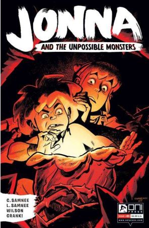 Jonna and the Unpossible Monsters 9A published by Oni with cover art by Chris Samnee