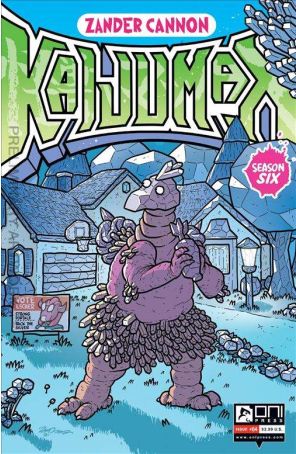 Kaijumax, Season Six 4 published by Oni with cover art by Zander Cannon