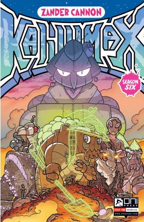 Kaijumax, Season Six 6 published by Oni with cover art by Zander Cannon