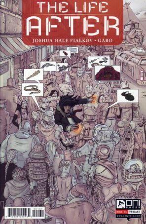 The Life After 1B published by Oni with cover art by Gabo