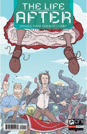 The Life After 1 published by Oni with cover art by Nick Pitarra