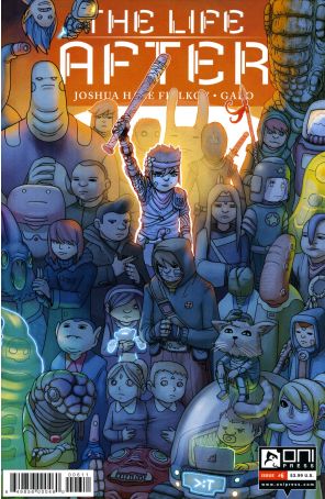 The Life After 6 published by Oni with cover art by Nick Pitarra