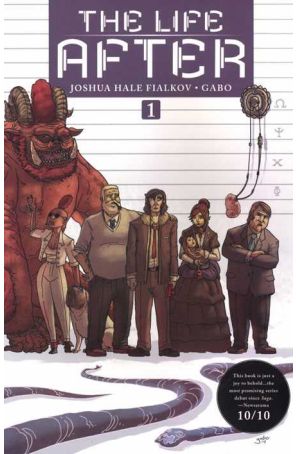The Life After TPB 1A published by Oni with cover art by Gabo
