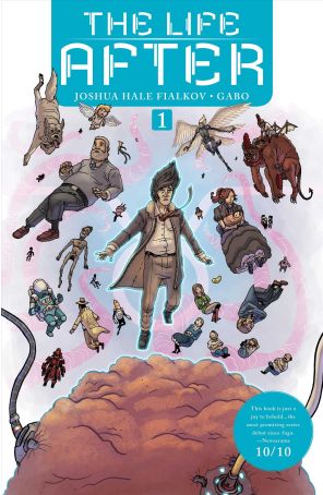 The Life After TPB 1 published by Oni with cover art by Gabo
