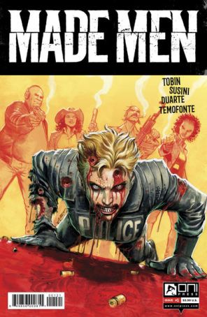 Made Men 1A published by Oni with cover art by Juan Ferreyra