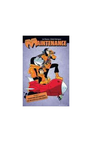 Maintenance TPB 3 published by Oni with cover art by Robbi Rodriguez